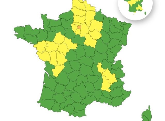 Vigilance orange canicule dans quatre départements