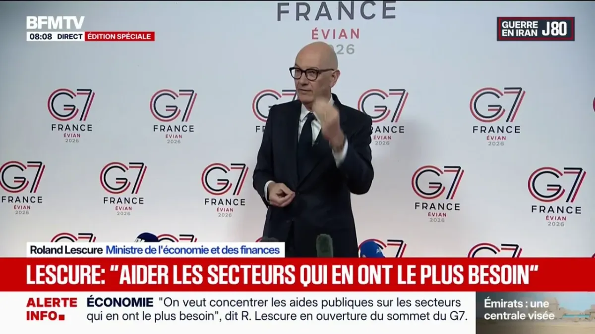 Réunion des Ministres des Finances à Bercy