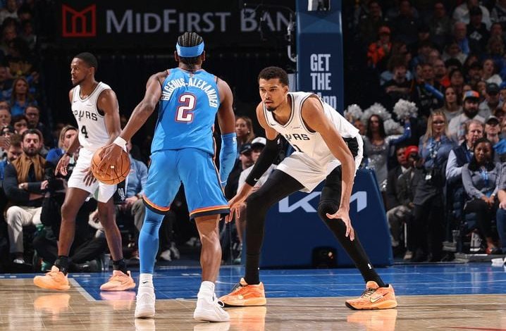 OKC contre San Antonio, la confrontation des titans en NBA
