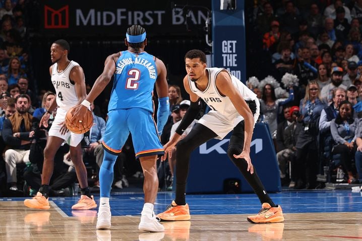 OKC contre San Antonio, la confrontation des titans en NBA