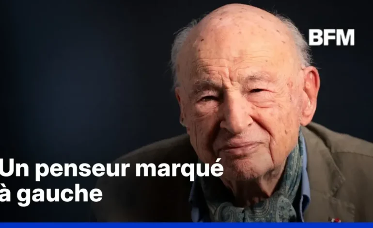 Décès d&rsquo;Edgar Morin, sociologue et philosophe