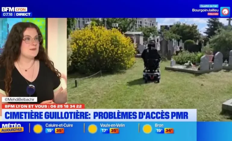 Problèmes d&rsquo;accessibilité et d&rsquo;entretien au cimetière de la Guillotière