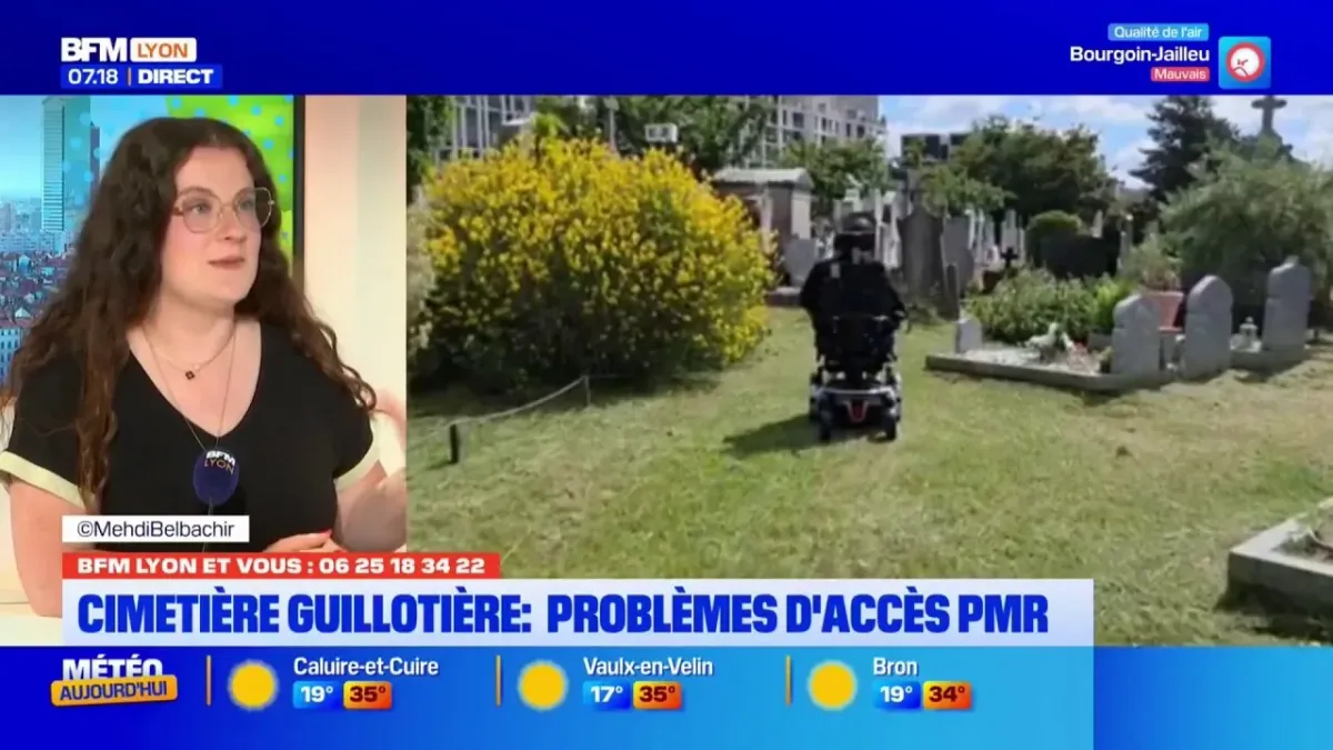 Problèmes d&rsquo;accessibilité et d&rsquo;entretien au cimetière de la Guillotière