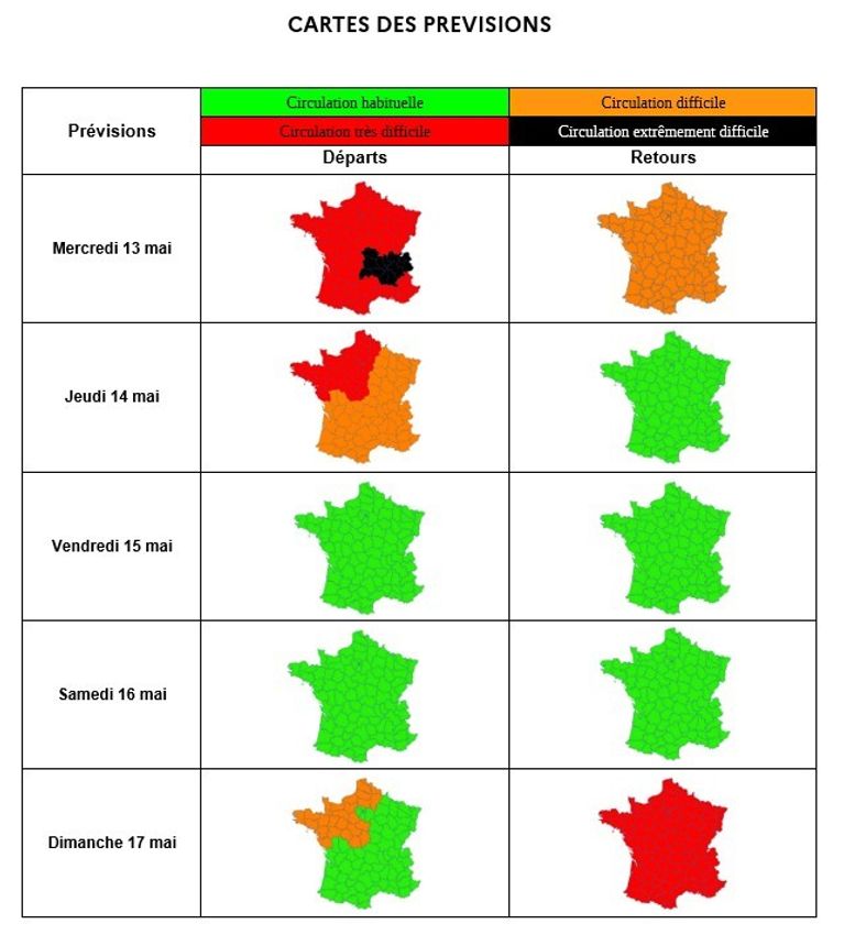 Difficultés de Circulation Pendant le Long Week-end de l&rsquo;Ascension
