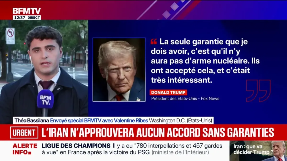 Trump déclare un engagement de l&rsquo;Iran sur le nucléaire