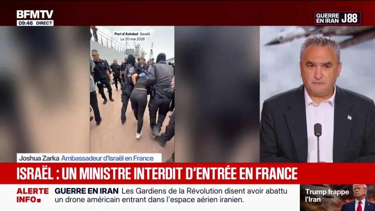 Interdiction d&rsquo;accès au territoire français pour un ministre israélien