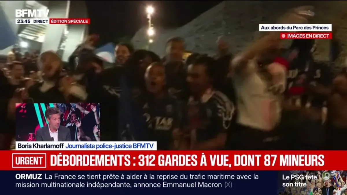 Bilan des Interpellations Après la Victoire du PSG