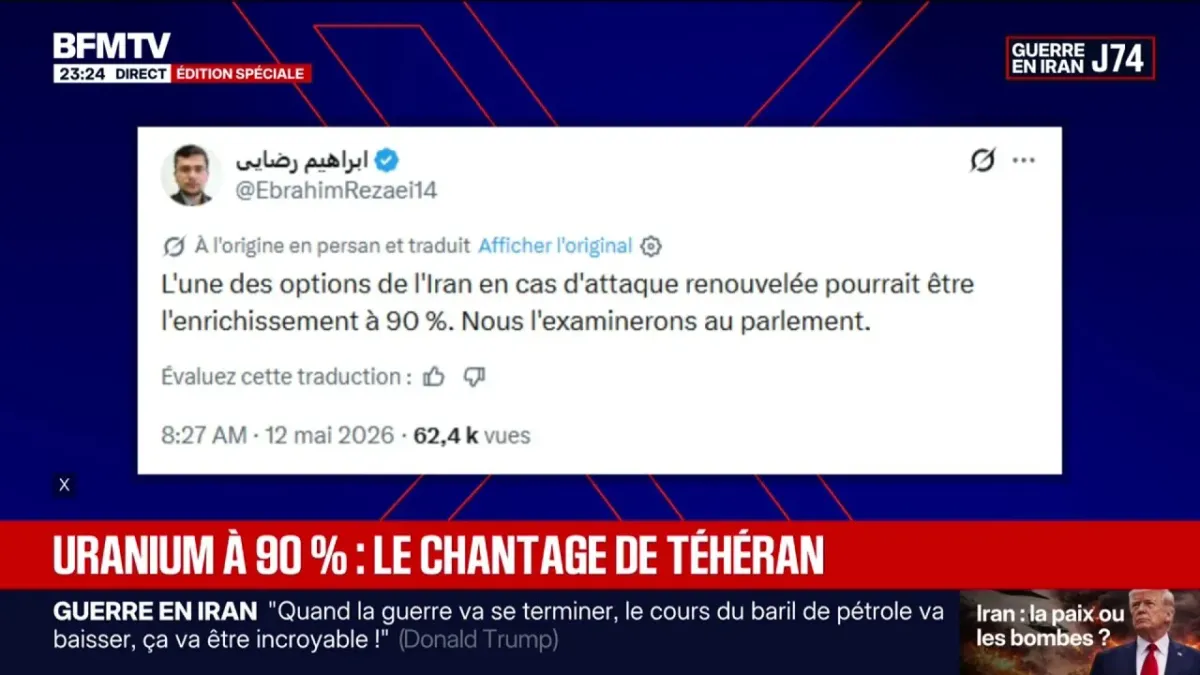 Des tensions persistantes entre Washington et Téhéran