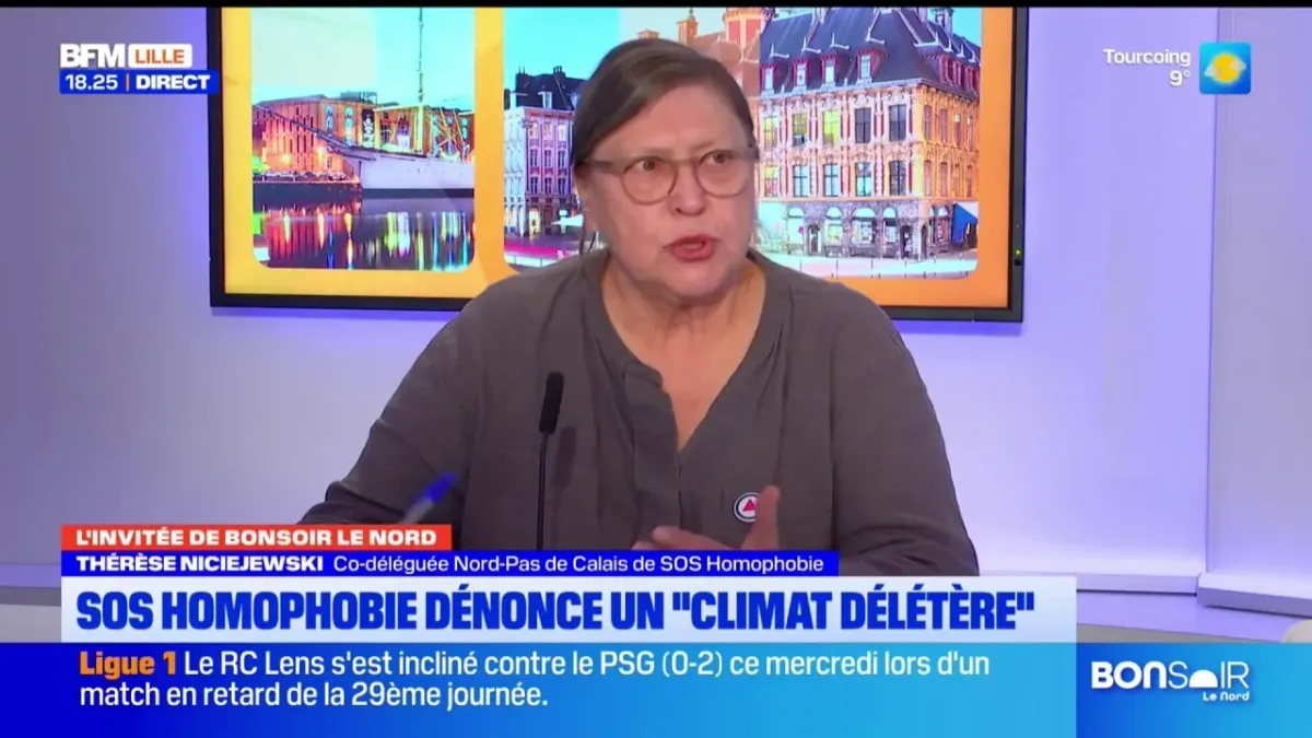 Thérèse Niciejewski discute du rapport SOS Homophobie