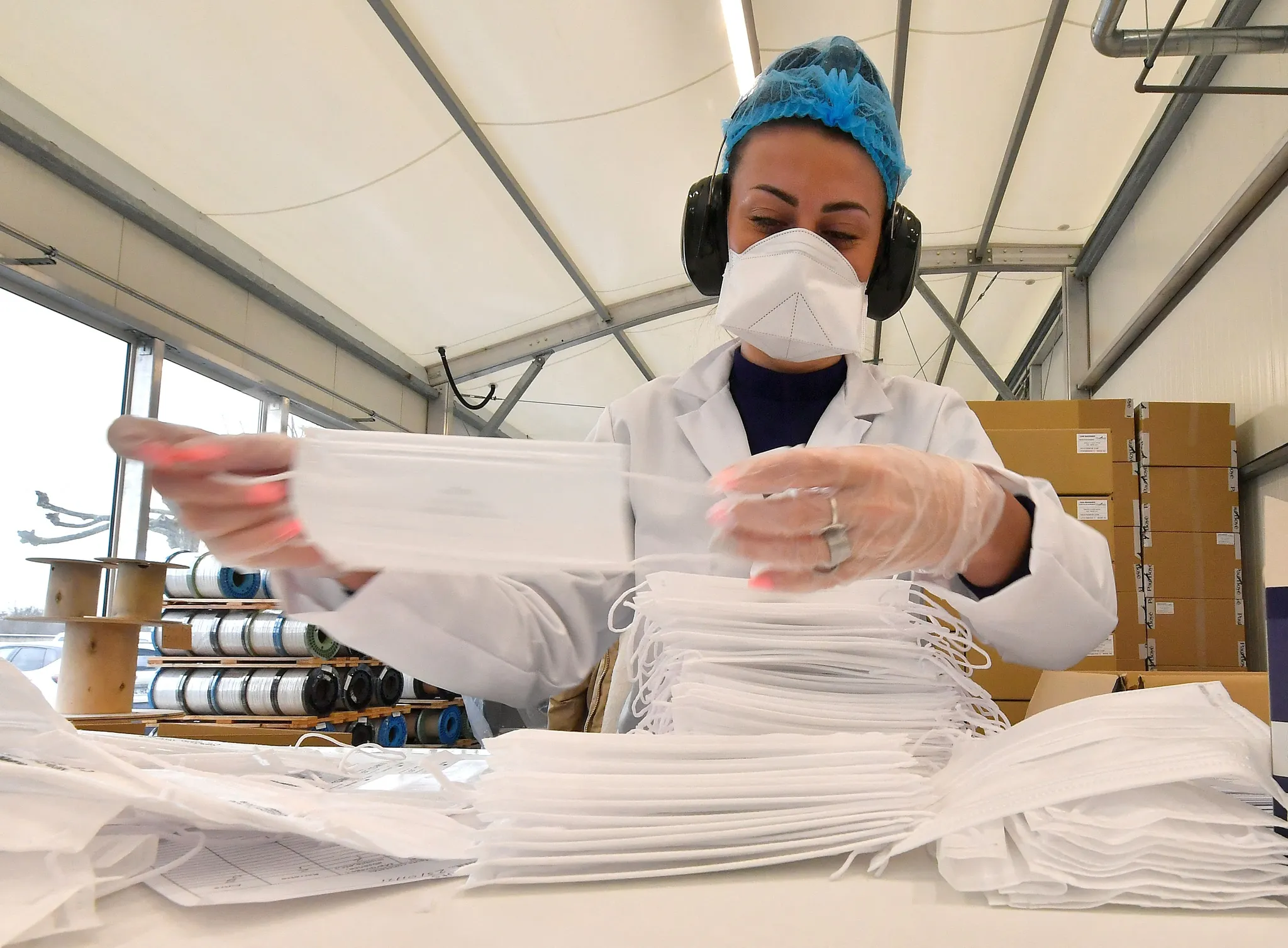 La production de masques en France : une inquiétude persistante