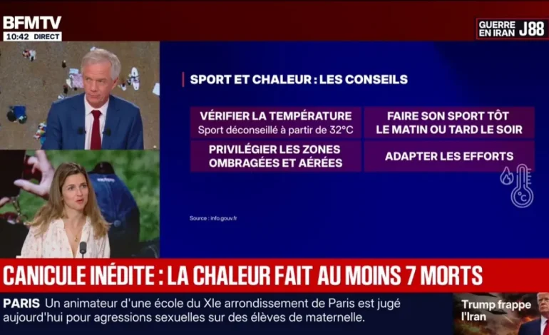 Canicule en France : Bilan des décès liés à la chaleur