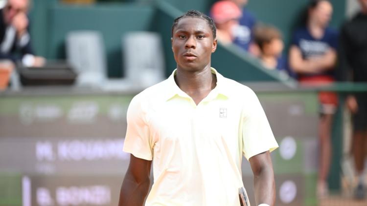 Moïse Kouame se prépare pour ses débuts à Roland-Garros