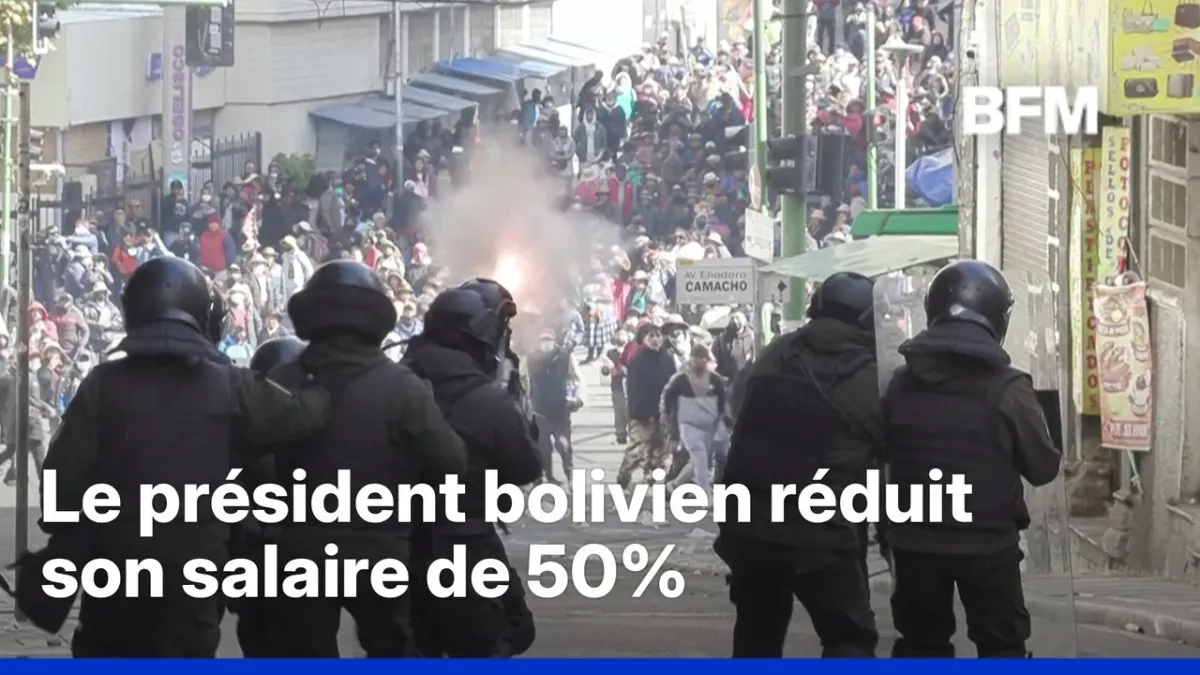 Affrontements à La Paz entre manifestants et policiers