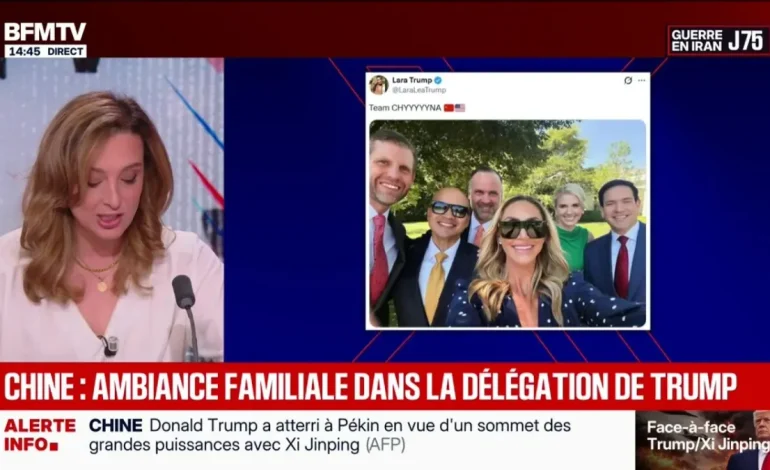 Arrivée de Donald Trump à Pékin pour un sommet avec Xi Jinping