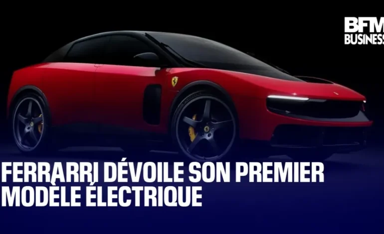 Ferrari présente son premier modèle entièrement électrique : la Luce
