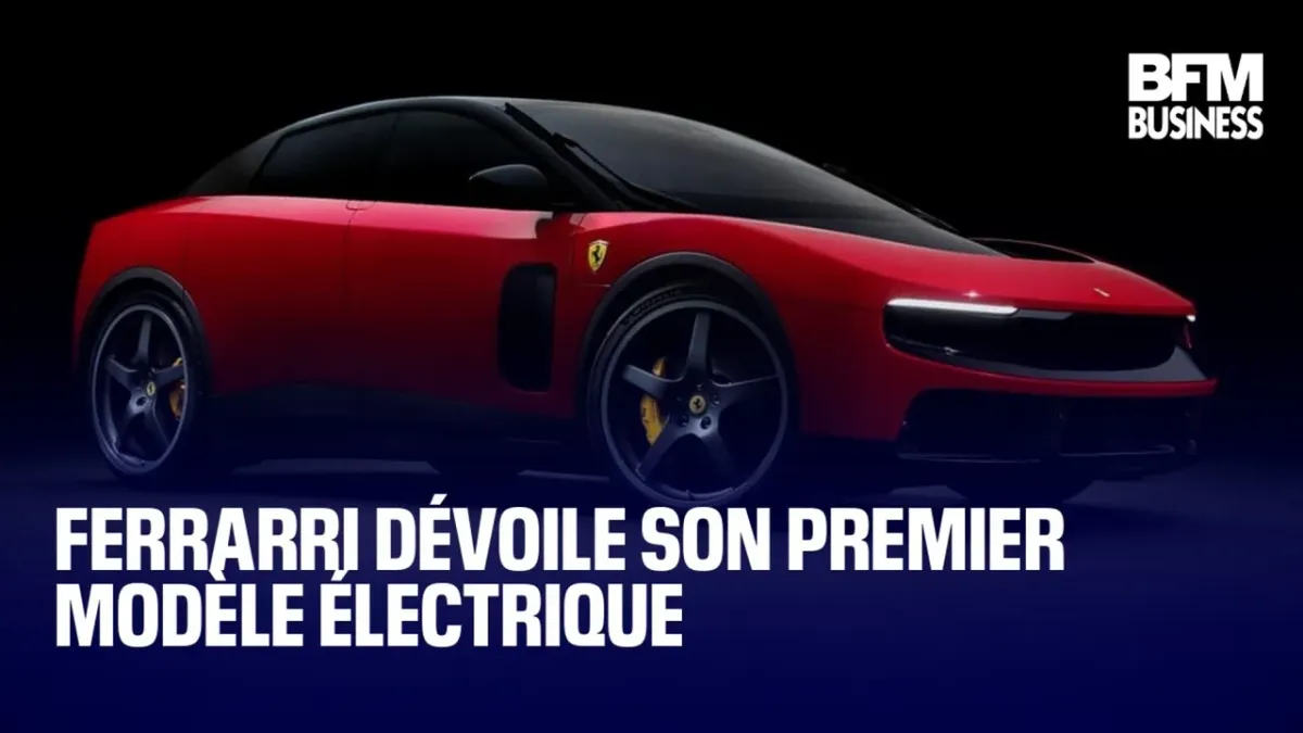 Ferrari présente son premier modèle entièrement électrique : la Luce