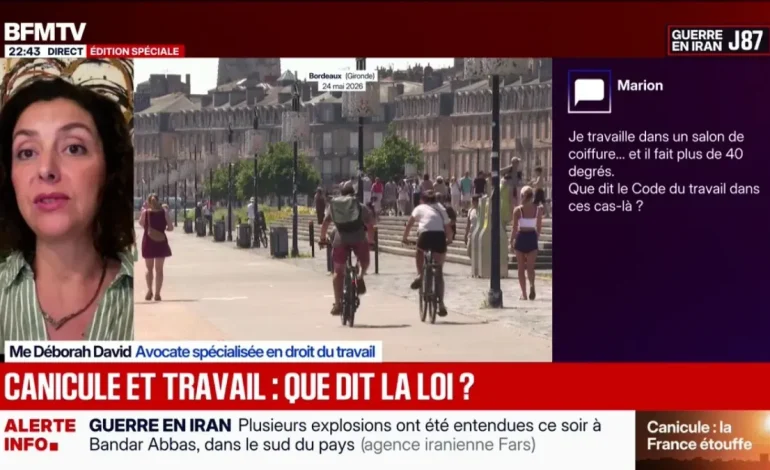 Chaleur record en France : vigilance orange canicule