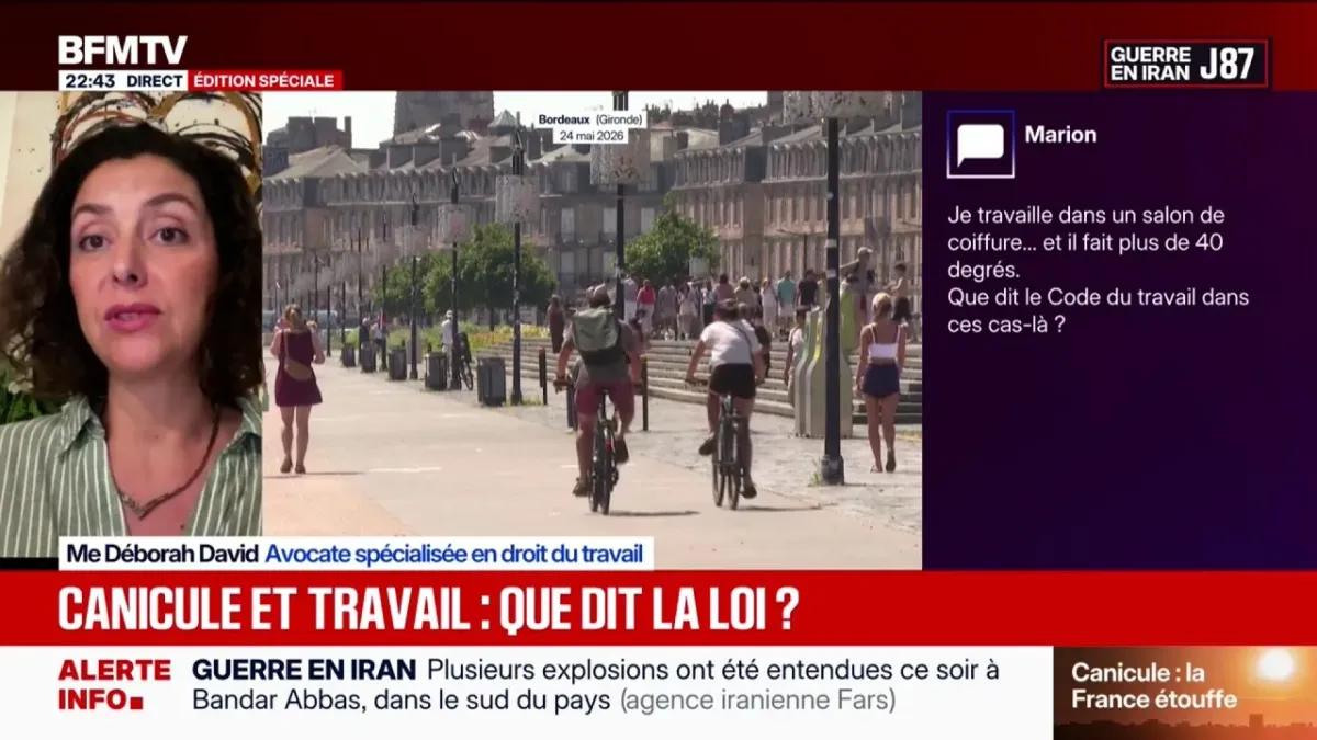 Chaleur record en France : vigilance orange canicule
