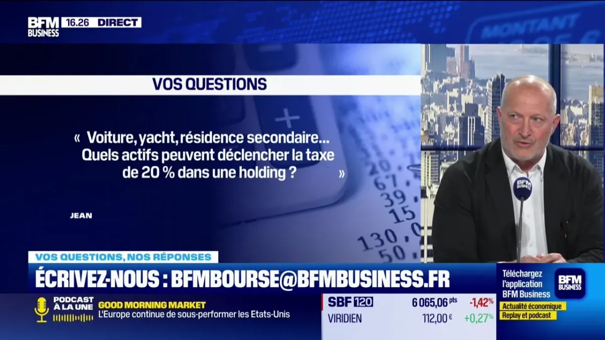 Les Implications de la Taxe de 20 % sur les Actifs des Holdings Patrimoniales