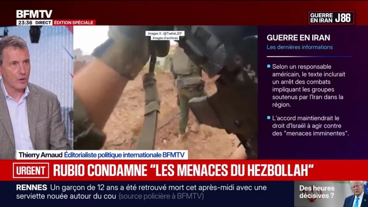 Les États-Unis et l&rsquo;Iran finalisent un accord de paix
