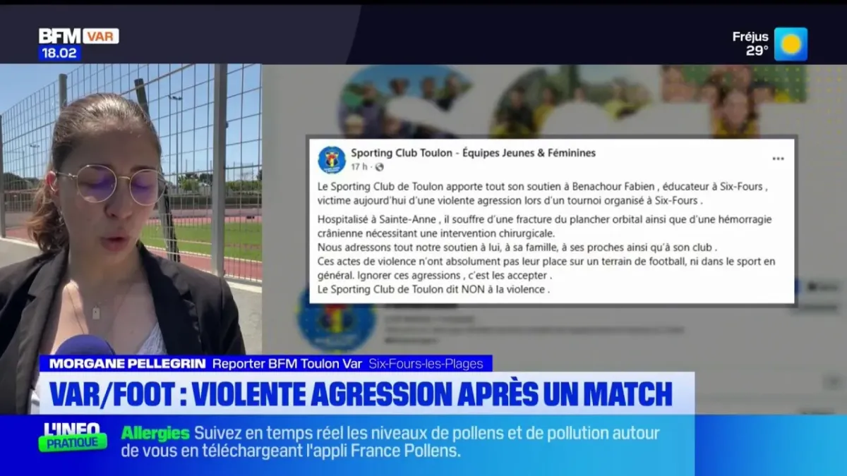 Une Altercation Violente entre un Éducateur de Football et un Parent
