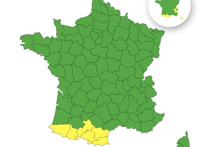 Alerte aux orages : 6 départements sous vigilance jaune