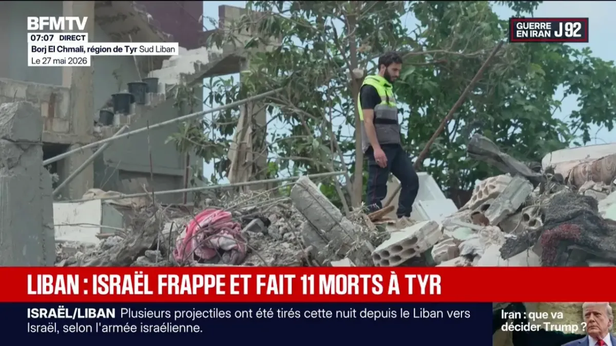 Les secouristes en première ligne du conflit au Moyen-Orient
