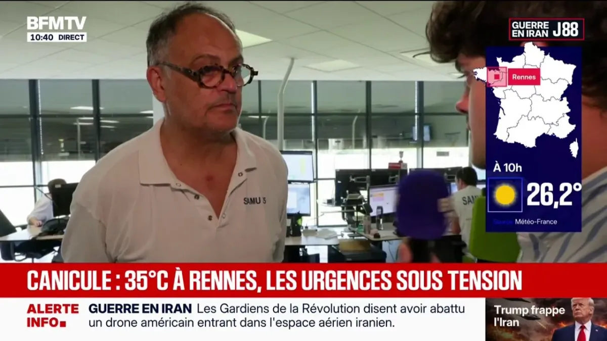 Canicule en cours : vigilance orange dans plusieurs départements