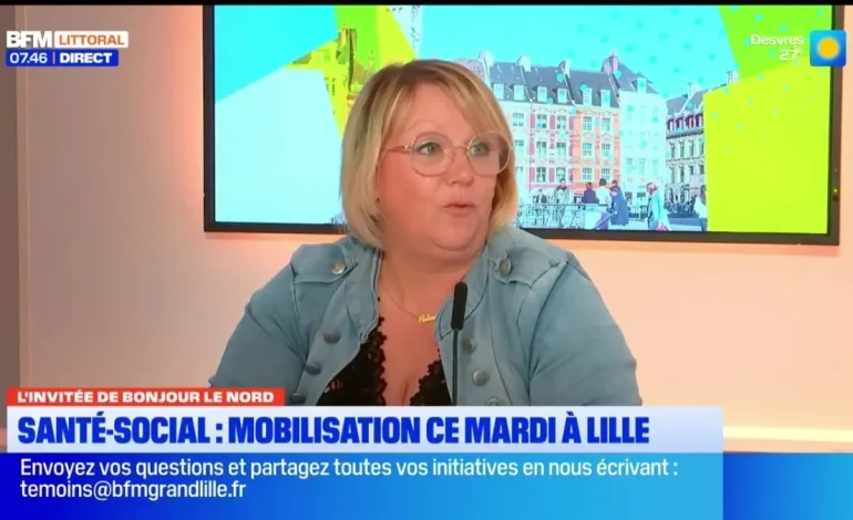 Mobilisation du personnel socio-sanitaire à Lille