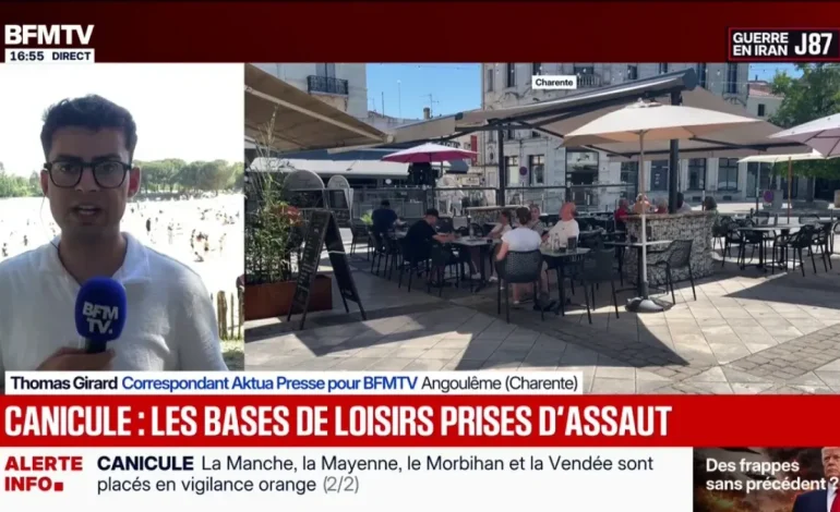 Un épisode de canicule précoce en France