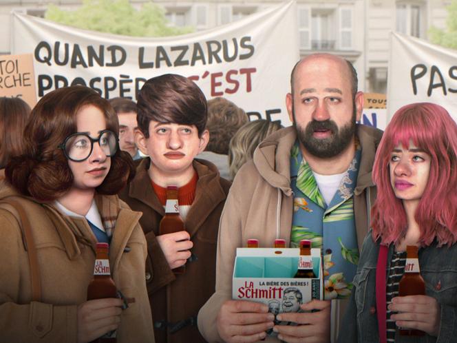 La famille Sauvage à Cannes