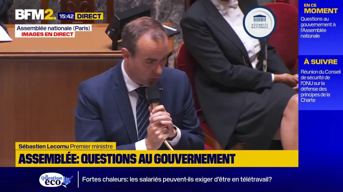 Discours de Sébastien Lecornu à l&rsquo;Assemblée