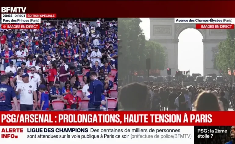 Le PSG face à Arsenal en finale de la Ligue des champions