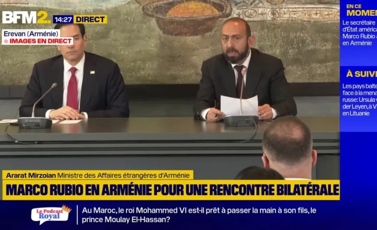 Visite du Secrétaire d&rsquo;État Américain en Arménie