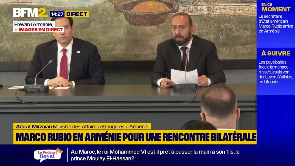 Visite du Secrétaire d&rsquo;État Américain en Arménie