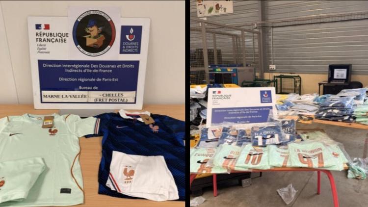 Les Douanes Françaises Saisissent 2.300 Maillots Contrefaits Avant la Coupe du Monde 2026