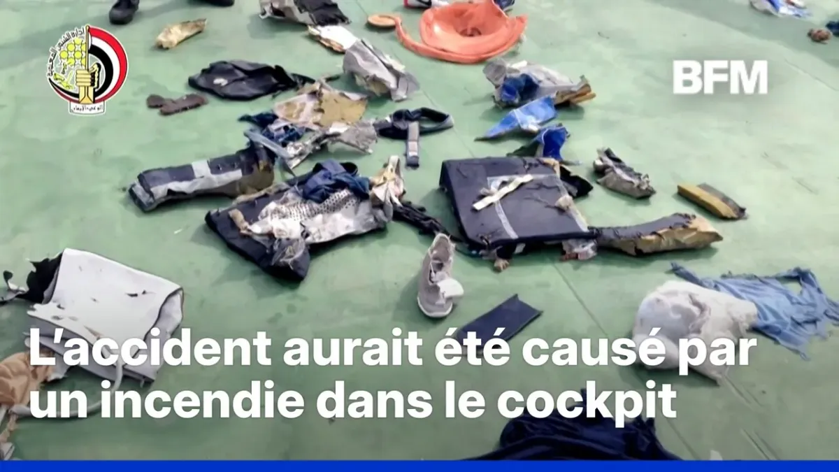 Clôture de l&rsquo;enquête sur le vol MS 804 d&rsquo;EgyptAir