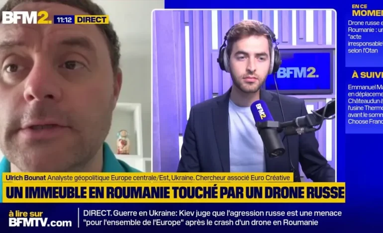 Réaction d&rsquo;Ulrich Bounat au crash d&rsquo;un drone en Roumanie
