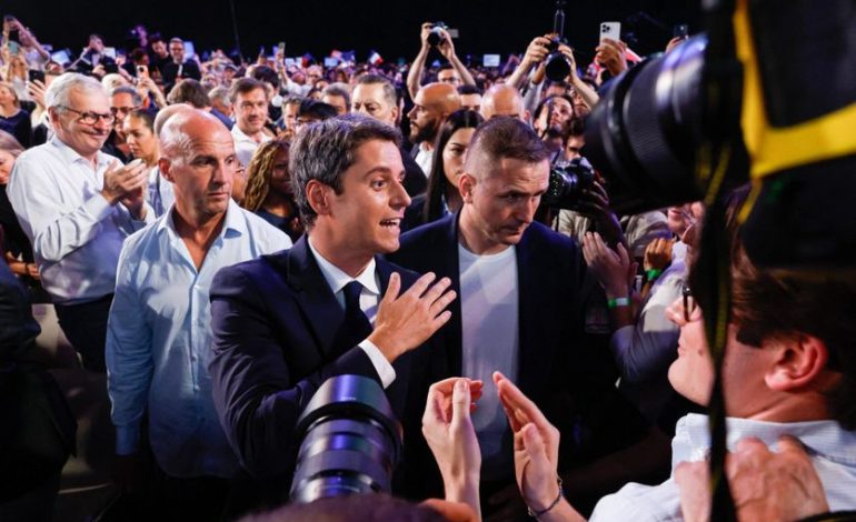Gabriel Attal lance sa campagne présidentielle