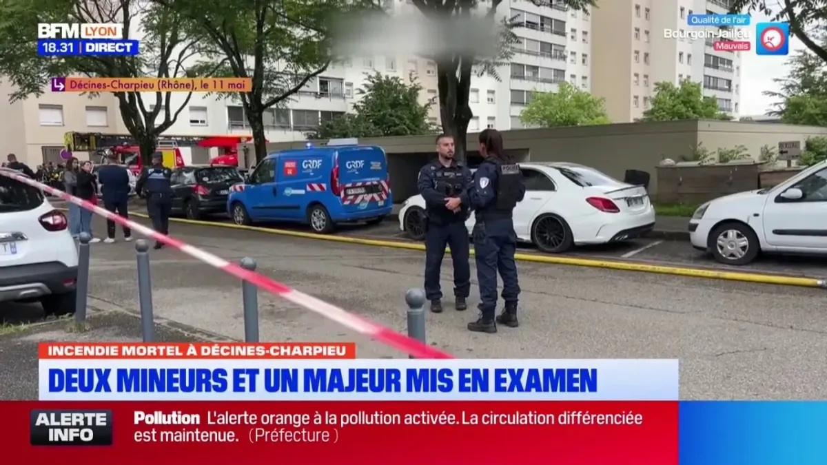 Trois Jeunes Mis en Examen à Lyon