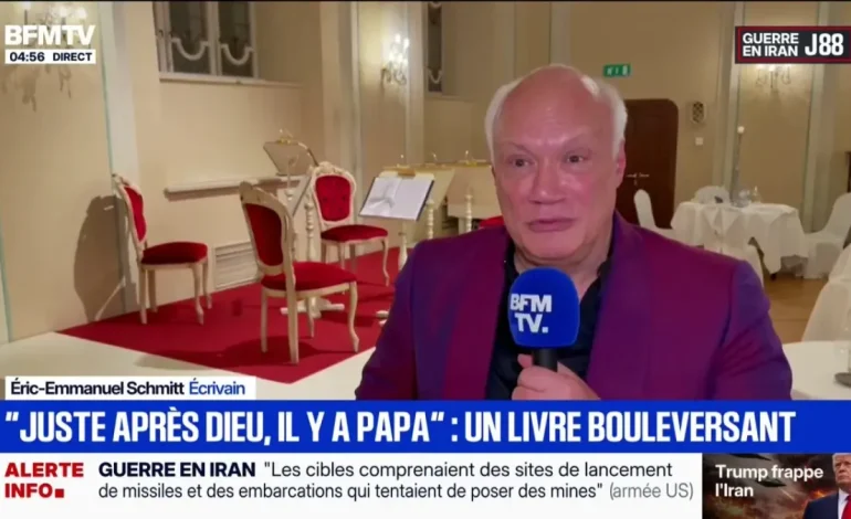 Éric-Emmanuel Schmitt explore la relation père-fils