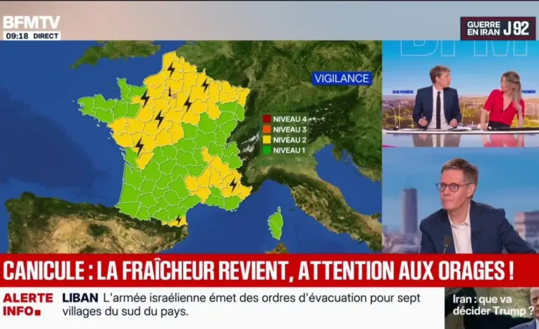 Vigilance Canicule Maintenue dans Quatre Départements