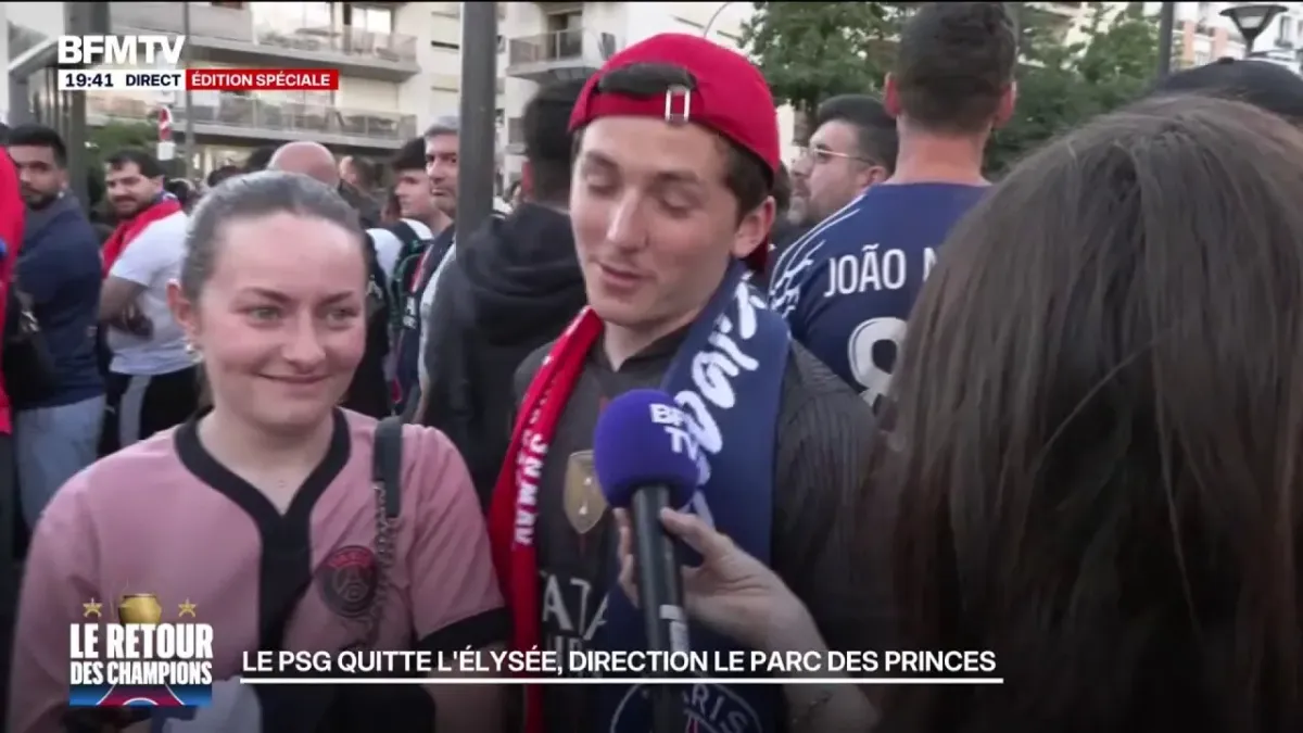 Les Champions d&rsquo;Europe Accueillis au Parc des Princes