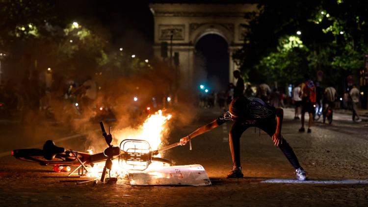 Violences Urbaines après le Sacre du PSG