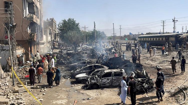 Attaque meurtrière contre un train dans le Baloutchistan au Pakistan