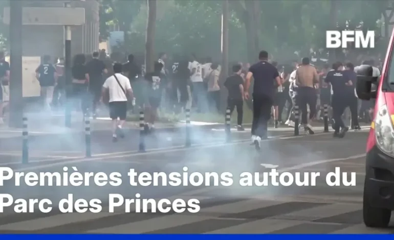 Incidents lors d&rsquo;un match au Parc des Princes