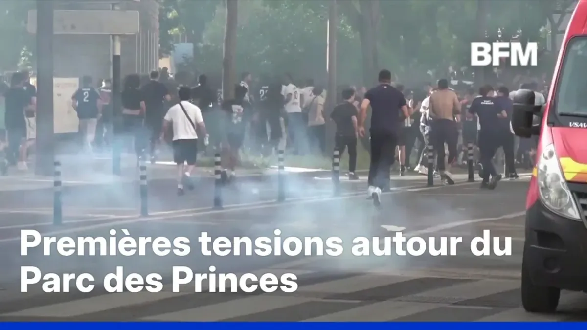 Incidents lors d&rsquo;un match au Parc des Princes