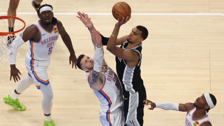 Les Spurs de San Antonio face au Thunder d’Oklahoma City en finale de la Conférence Ouest