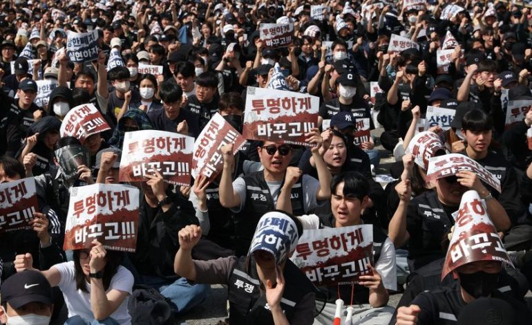 Conflit Salarial et Menace de Grève chez Samsung Electronics