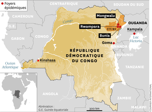 Réapparition de l&rsquo;épidémie d&rsquo;Ebola en RDC et enjeux mondiaux